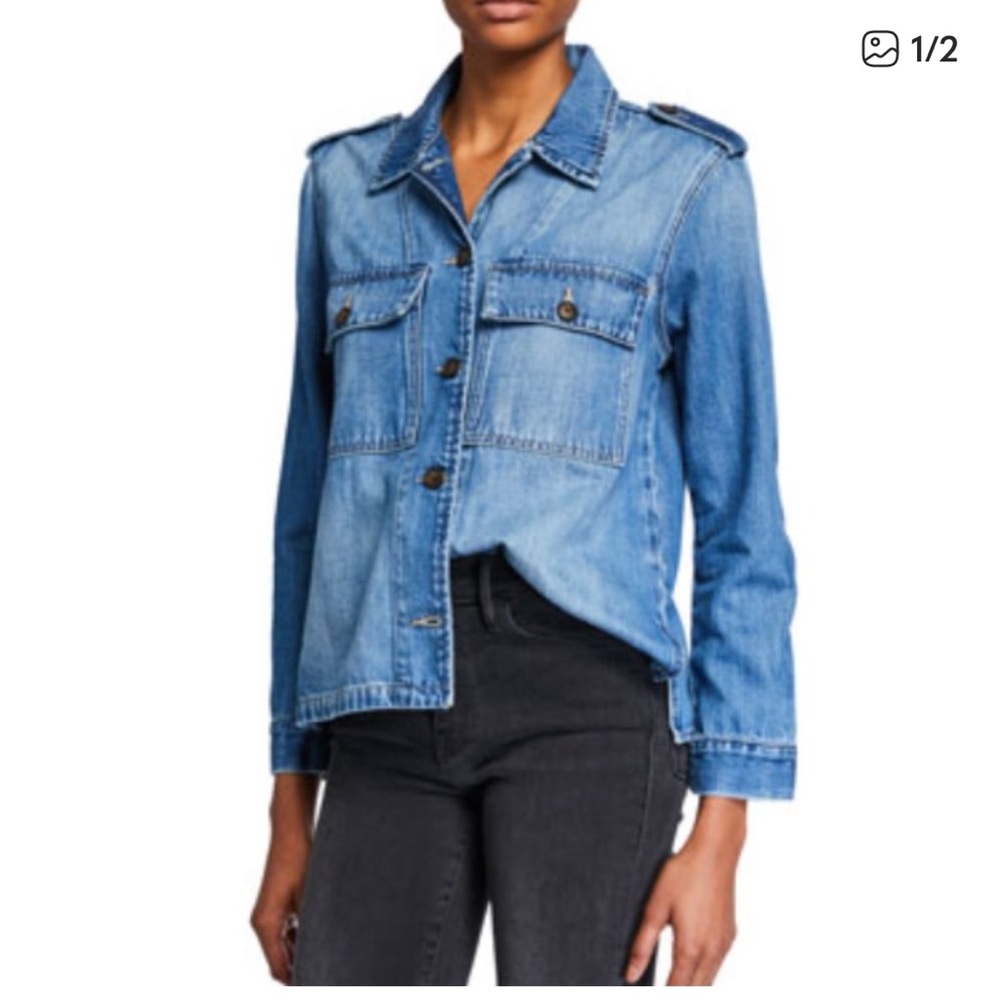 Frame Service Denim Shirt Jacket